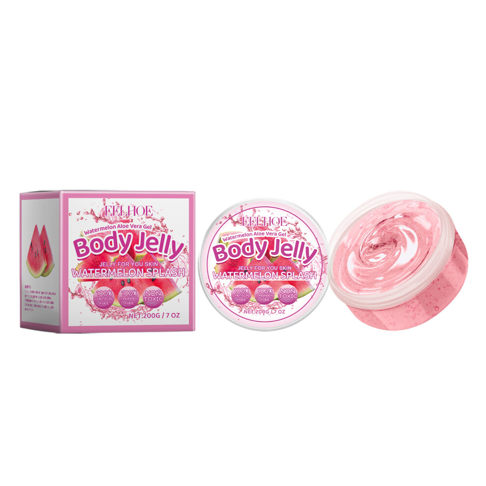 Yetp Star (Watermelon Jelly Body Gel 200G) Body Gel Series Body Care Hydrating Moisturizing Aloe Vera Gel