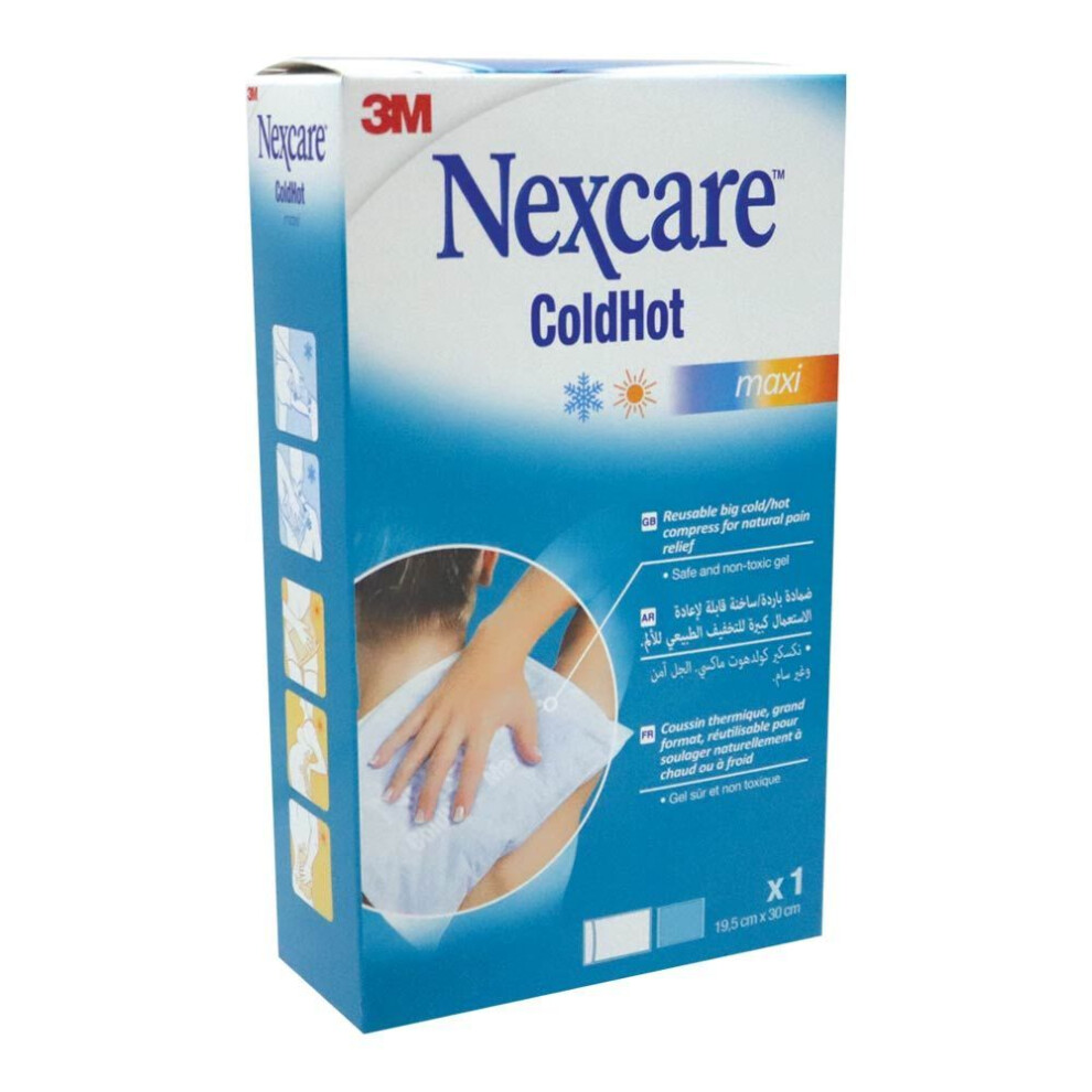 3M Nexcare Cold Hot Maxi Reusable Pack for Natural Pain Relief