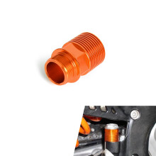 (Orange, Russian Federation) Rear Brake Reservoir Extender For Ktm 125 150 200 250 300 350 400 450 530 Smr Exc Tpi Excf Sx Sxf Xc Xcf Xcw Xcfw 2004-2018 2019