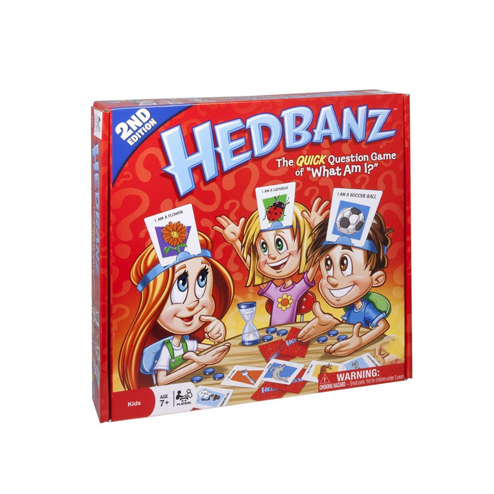 Hedbanz game card game guess who me what an i headband family game Edition May Vary