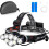 40000lm Waterproof Powerful Headlight - Usb Rechargeable Head Lamp 3
