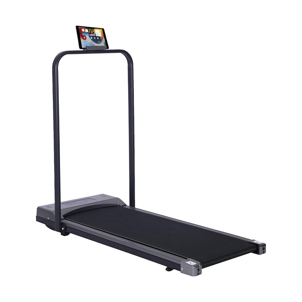 2 in 1 Treadmill with LED Display,Space Saving Treadmill for Home and Office Fitness