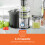 GEEPAS Geepas Juice Extractor | Centrifugal Fruit Juicer Machine 2 Speed 800W 4