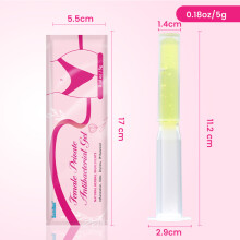 Sophora flavescens antibacterial gynecological gel women's private care vaginal cleaning