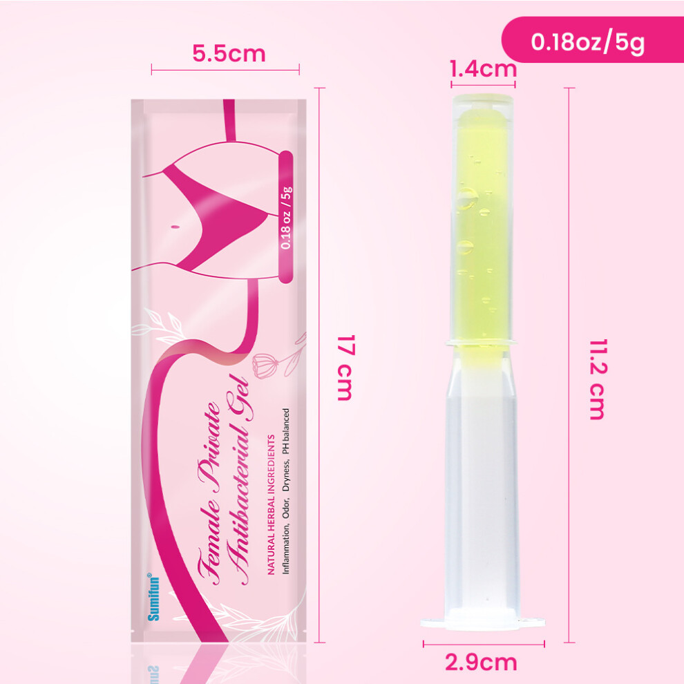 Flemye Sophora Flavescens Antibacterial Gynecological Gel Women's Private Care Vaginal Cleaning