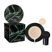 (Ivory white) Mushroom head air cushion BB cream covers facial blemishes, brightens and moisturizes