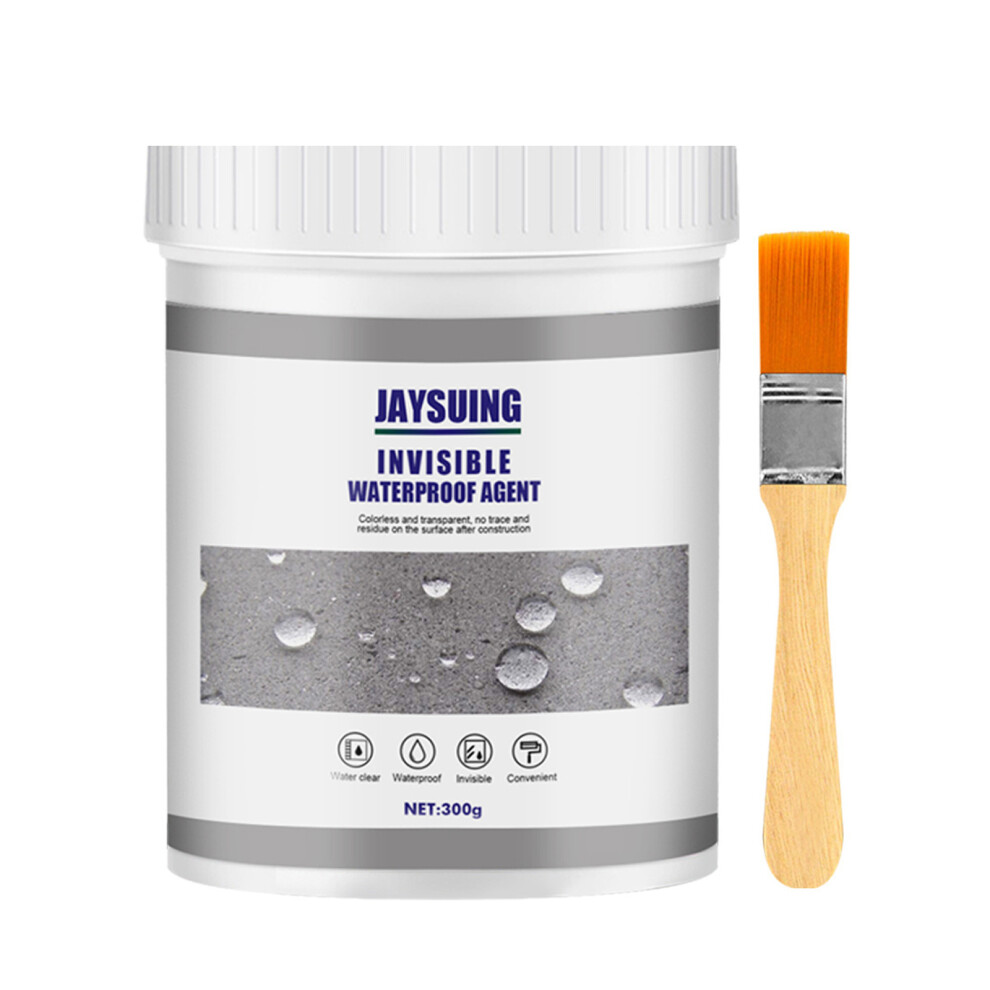 (300g+brush, 300g+brush) Sealant, waterproof glue, bathroom and kitchen exterior wall anti-leakage and leak-repairing coating