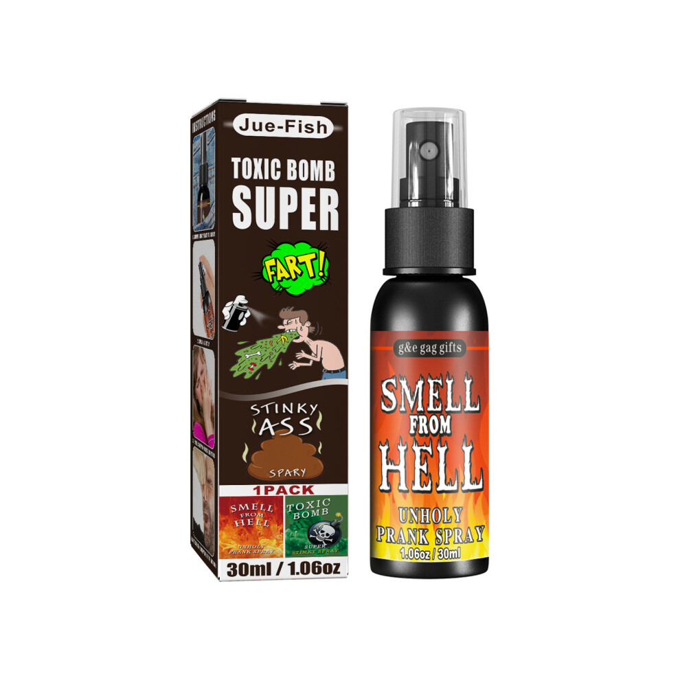 Closkye (Smell Of Hell) Stinky Fart Spray, Poop Toy, Spoof Of Entertainment, Poop Bomb Smell