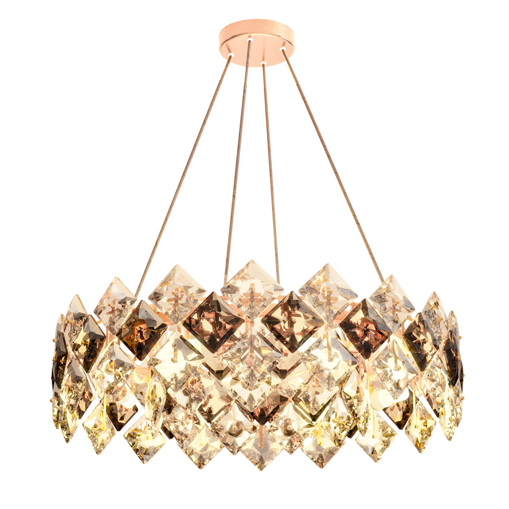 Dia 60cm Luxury Crystal Chandelier Ceiling Modern Pendant Lights