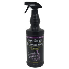 Horsewise Coat Sheen & Conditioner Leave-In Repels Dust 1L Spray
