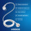 AREBOS AREBOS Extension Cable Power Cable Extension Power Cable Euro Coupling 5 m 3