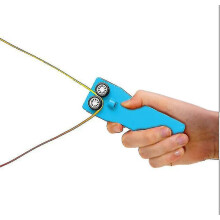 (F) Handheld Zip String Rope Launcher Thruster Loop Lasso String Shooter Toy