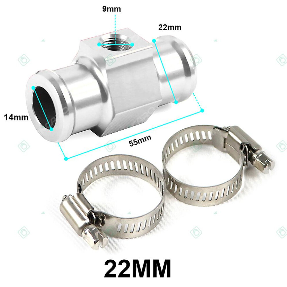 (22mm Silver) 16mm 18mm 22mm Koso Meter Water Temperature Sensor Adapter Connector For Universal Casco Moto Motocross Motorcycle Accessories-image-OPC-PDW57WQ-NEW