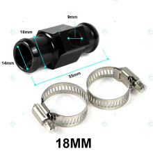 (18mm Black) 16mm 18mm 22mm Koso Meter Water Temperature Sensor Adapter Connector For Universal Casco Moto Motocross Motorcycle Accessories