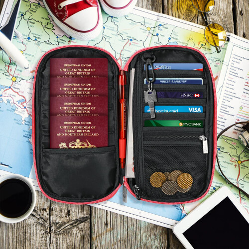 VINSANI DELUXE PASSPORT ORG PINK 1010326 2