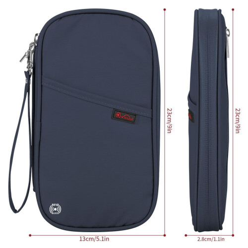 DELUXE PASSPORT ORG NAVY BLUE 2