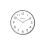 Ravel Ravel 40cm White Dial Silver Wall Clock R.WC.40.3 1