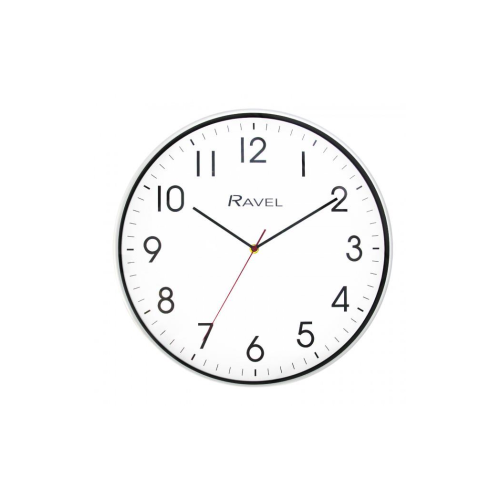 Ravel Ravel 40cm White Dial White Wall Clock R.WC.40.3