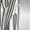 18" BLACK AND WHITE UMBRELLA STAND 3