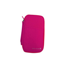 Travel Passport Document Holder Travel Wallet Organiser- Fuschia