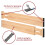 4PC Bamboo Drawer Dividers Spring-Loaded Expandable Drawer Organiser 5