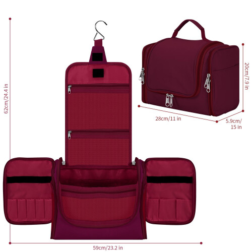 TOILETRY BAG PURPLE 1010187 2
