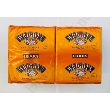 8 x 100g Bars Wrights Coal Tar Soap Traditional Fragrance Antiseptic 2 packs of 4