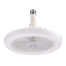 JJBRDZ-Ceiling Fans with Remote Control and Light Lamp Fan E27 Converter Base Smart Silent Ceiling Fans for Bedroom Living Room