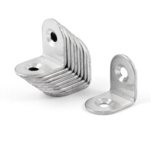 10 Pcs 20mmx20mm Corner Brace Joint Right Angle Bracket Fastener