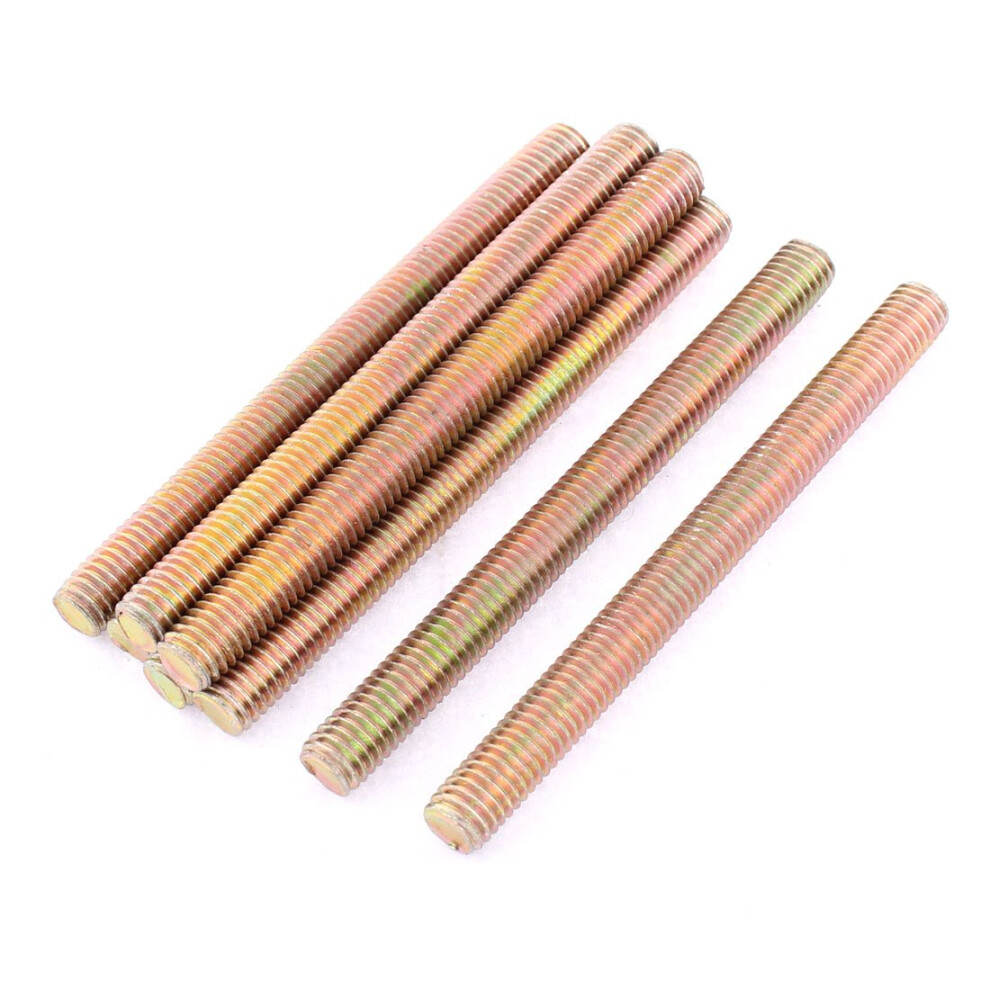 8 Pcs M8 X 90Mm Male Full Thread Dual Head Threaded Rod Bar Screw Bolt 9188143100748