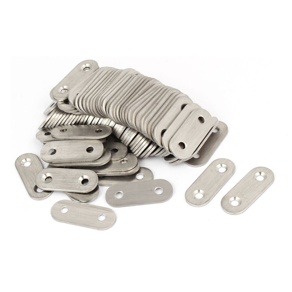 40Mm X 15Mm X 2Mm Stainless Steel Corner Brace Flat Mending Repair Plate 100Pcs 9316959437028