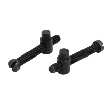 Chainsaw Tension Adjuster Screw Nut Black 2pcs for Electric Saw