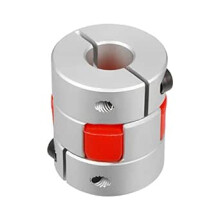 12mm to 12mm Shaft Plum Shaped Coupling Coupler 30mm Diameter 35mm Length