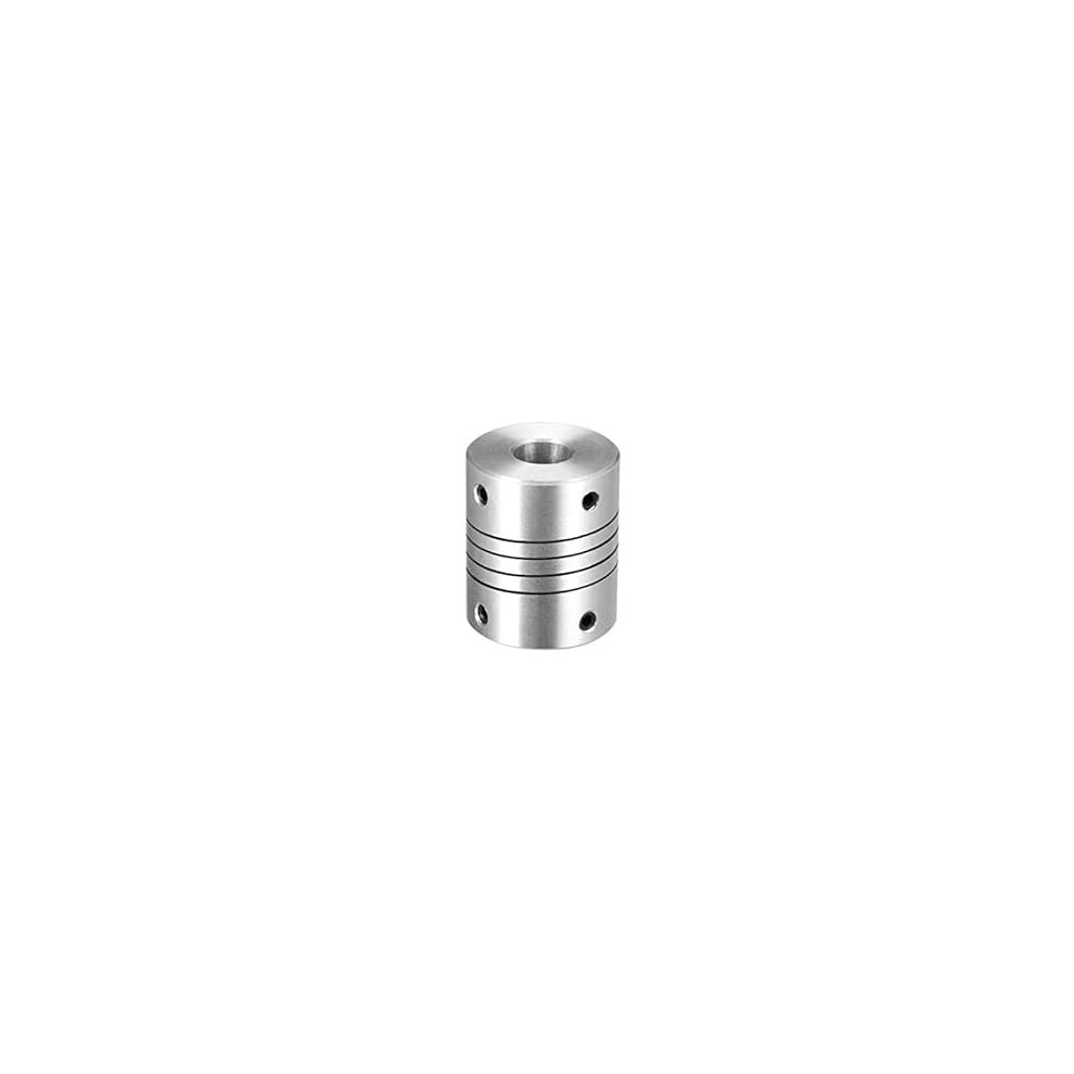 6Mm To 10Mm Aluminum Alloy Shaft Coupling Flexible Coupler Motor Connector Joint L30xd25 Silver 9316959709286