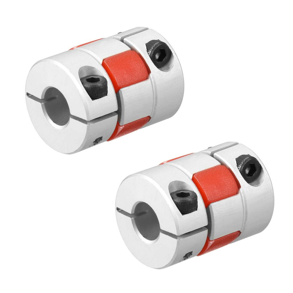 2Pcs Shaft Coupling 8Mm To 8Mm Bore L25xd20 Flexible Coupler Joint For Servo Stepped Motor 9316959852319