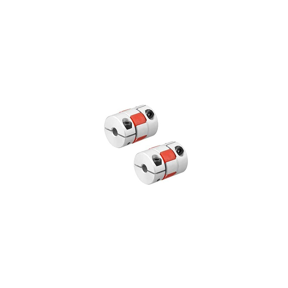 2Pcs Shaft Coupling 4Mm To 4Mm Bore L25xd20 Flexible Coupler Joint For Servo Stepped Motor 9316959451840