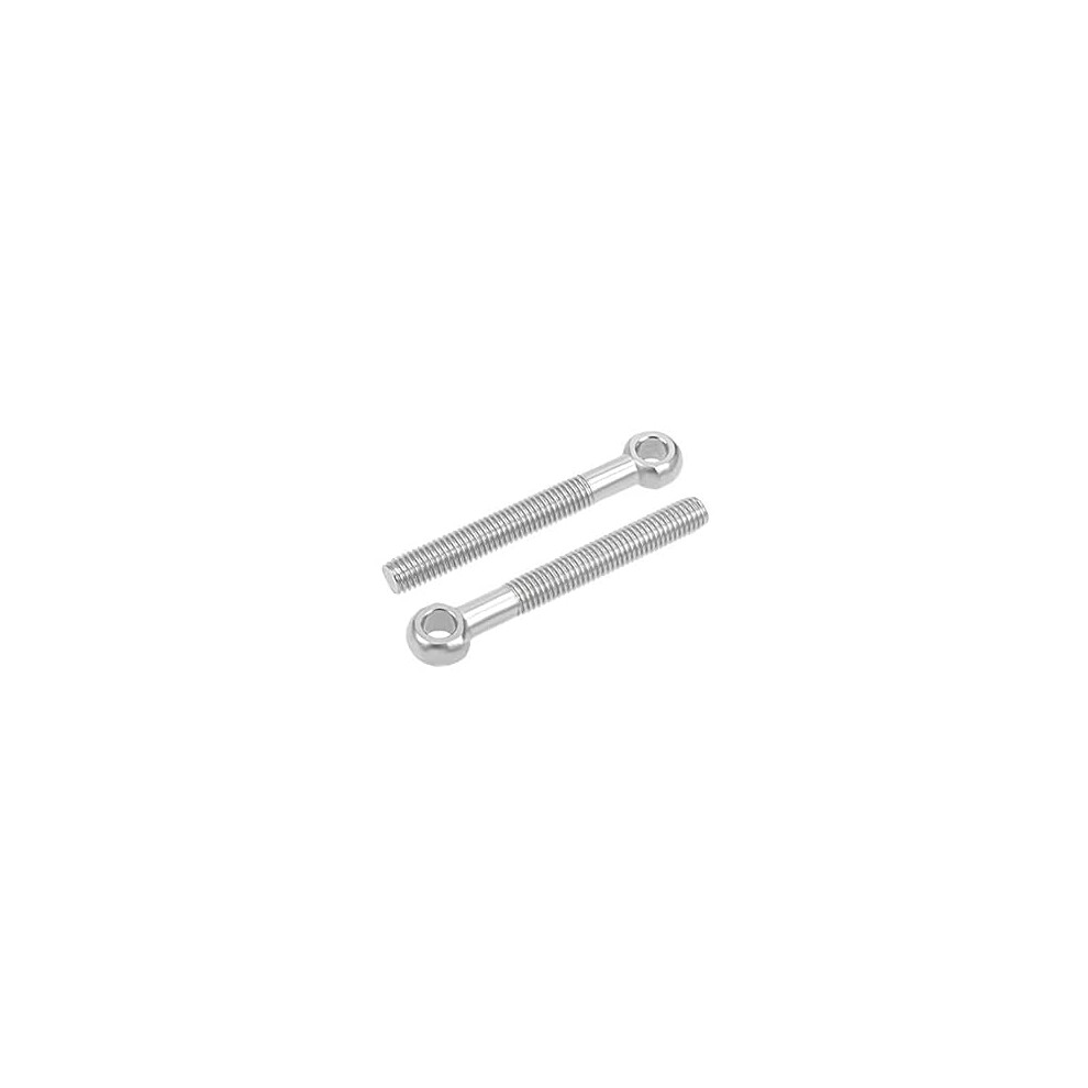 M10 x 80mm 304 Stainless Steel Machine Shoulder Lift Eye Bolt Rigging 10pcs