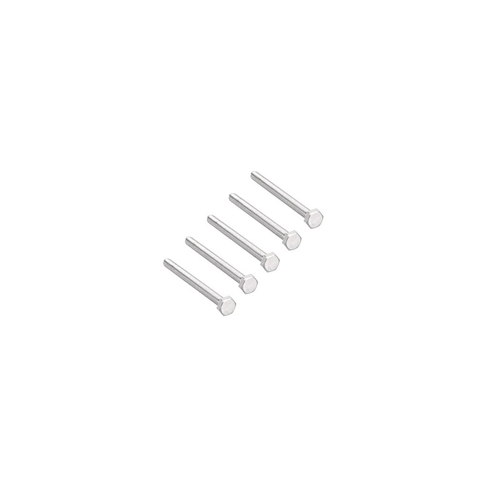 1/4-20 X 3" Hex Bolts 304 Stainless Steel Hexagon Screw Bolt 9188143000581