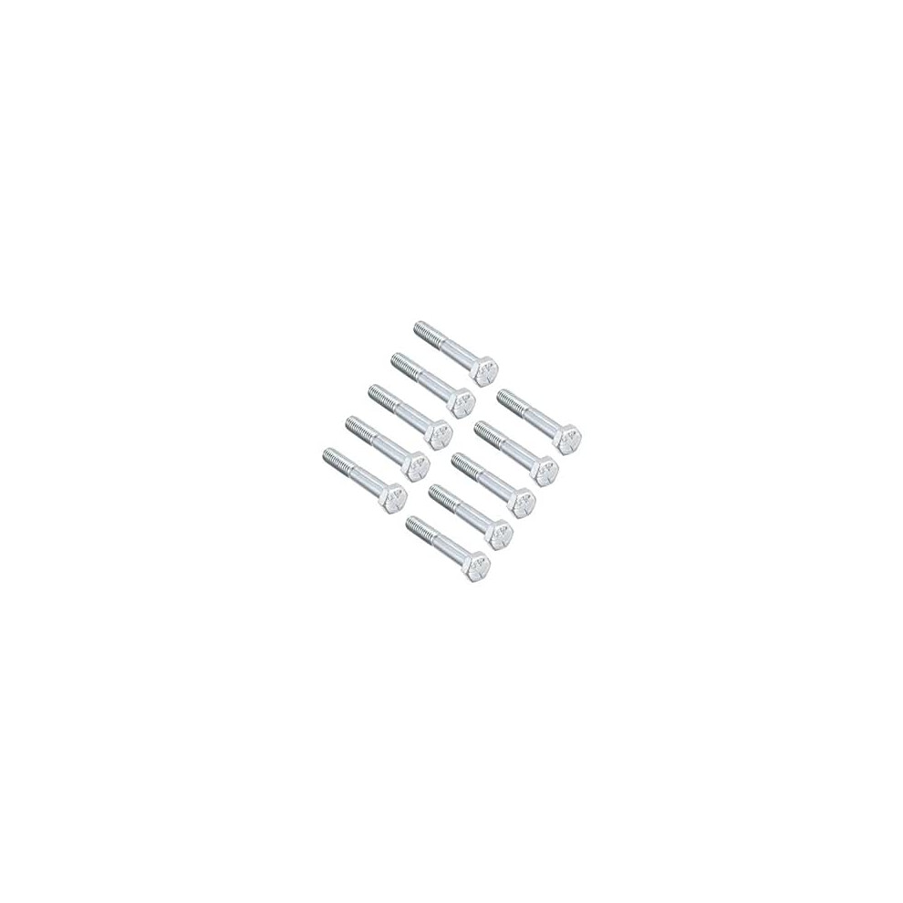 Hex Head Screw Bolts Carbon Steel 5/16"-18X2" Fastener Grade 5 Unc 10Pcs 9188143372268