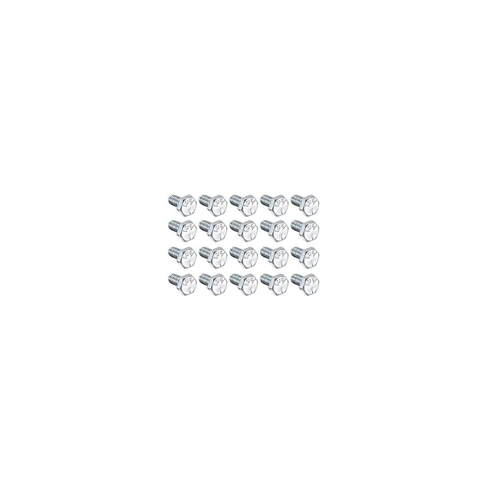 Hex Head Screw Bolts Carbon Steel 1/4"-20X1/2" Fastener Grade 5 Unc 20Pcs 9188143372923