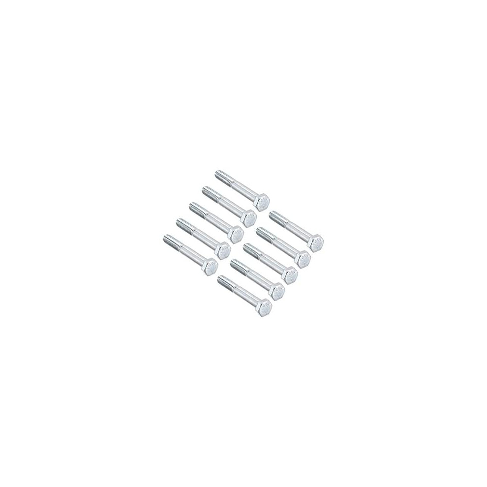 Hex Head Screw Bolts Carbon Steel 5/16"-18X2-1/4" Fastener Grade 5 Unc 10Pcs 9188143478274