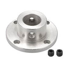 11mm Inner Dia H13*D18 Rigid Flange Coupling Motor Guide Shaft Coupler Motor Connector Silver Tone for DIY Parts