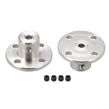 3mm Inner Dia H12*D10 Rigid Flange Coupling Motor Guide Shaft Coupler Motor Connector 2 PCS for DIY Parts
