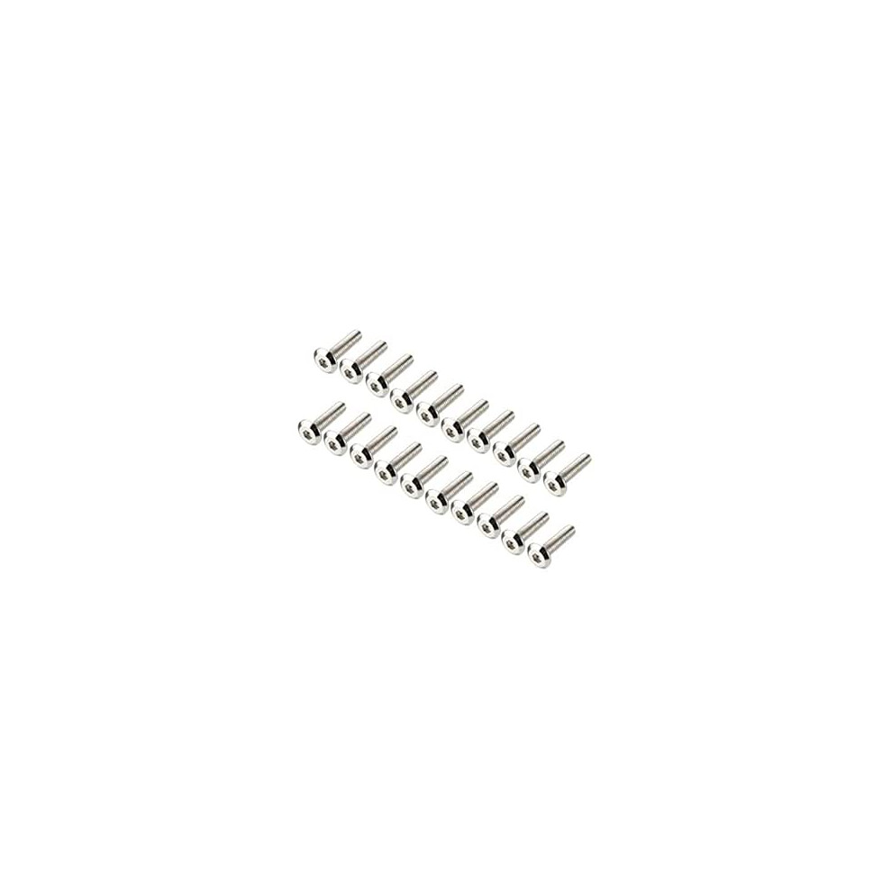 M6x25mm Furniture Bolts Hex Socket Screws Fastener Carbon Steel 20Pcs 9188143041928