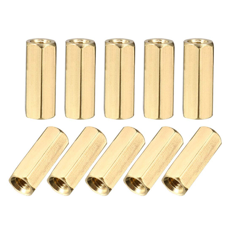 M3x12 Female-Female Hex Brass Pcb Motherboard Spacer Standoff For Fpv Drone Quadcopter, Computer & Circuit Board 100Pcs 9188143258814