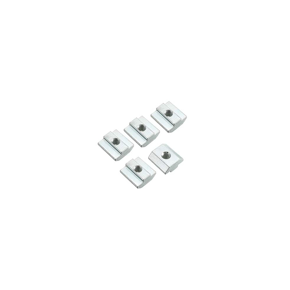 Slide In T-Nut, M6 Threaded For 4040 Series Aluminum Extrusions Profile, Pack Of 10 9188143483919