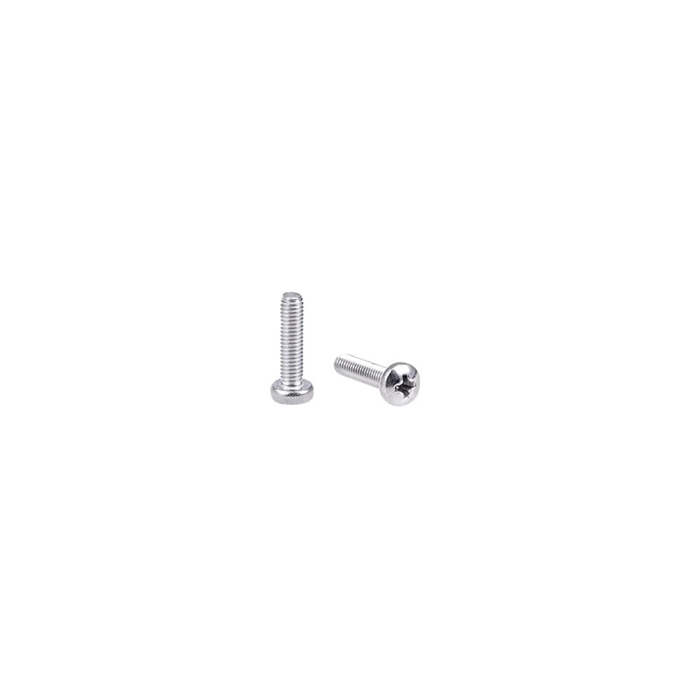 M3x12mm Machine Screws Pan Phillips Cross Head Screw 304 Stainless Steel Fasteners Bolts 100Pcs 9188143611398