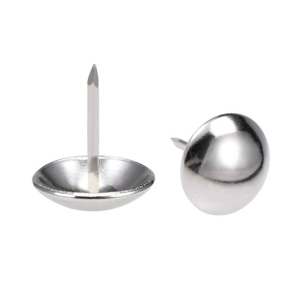 Upholstery Nails Tack 19Mm Head Dia Round Thumb Push Pins For Furniture Sofa Headboards, 60 Pcs 9188143412902