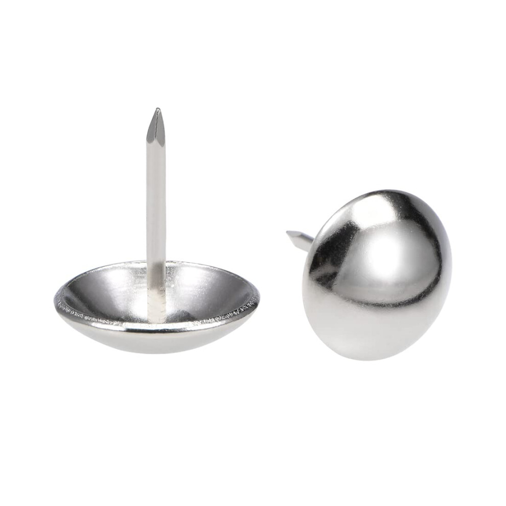 Upholstery Nails Tack 19Mm Head Dia Round Thumb Push Pins For Furniture Sofa Headboards, 20 Pcs 9316959718288