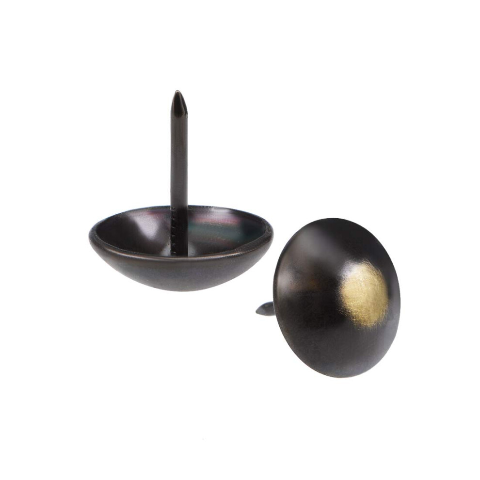 Upholstery Nails Tacks 19Mm Head Dia 21Mm Length Retro Round Thumb Push Pins For Furniture Sofa Headboards, 150 Pcs 9316959179881
